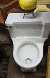 Vintage Standard One Piece Compact "Lowboy" White Toilet(2)