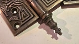 Set of 3 Aesthestic Iron Hinges 4x4