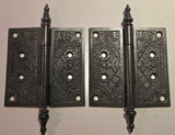 Decorative Antique Cast Iron Steeple Top Aesthetic Hinges