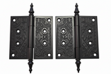 Decorative Antique Cast Iron Steeple Top Aesthetic Hinges