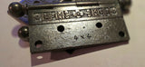 Beautiful Pair of Decorative Cat Iron 4x4 Hinges