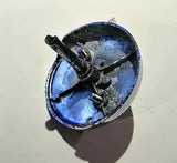 Vintage Crane Tub Overflow & Drain Lever