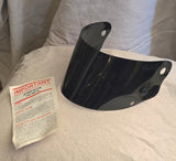 NOS Mid 1980s Black Gloss Simpson M61 Motorcycle Helmet 7¾