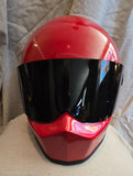 NOS Simpson Red Gloss 1985 Bandit Motorcycle Helmet Size L