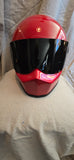 NOS Simpson Red Gloss 1985 Bandit Motorcycle Helmet Size L