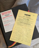 NOS Simpson Red Gloss 1985 Bandit Motorcycle Helmet Size L