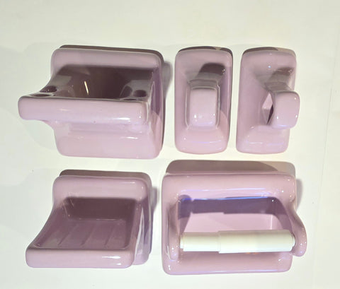 Porcelain Kohler Lavender Bathroom Accessories