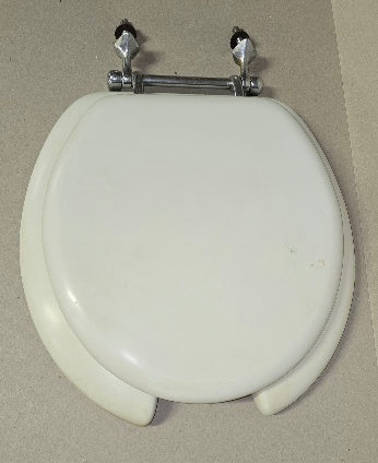 1920s Split Front Wood Toilet Seat