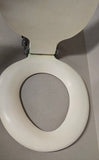 1920s-1950s Vintage Wood Toilet Seat