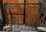 Vintage Iron Balcony with Scroll Work