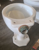 Vintage Trent Pottery Rear Spud Toilet Bowl