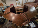 Vintage Gothic Church Pulpit with Canopy in Oak