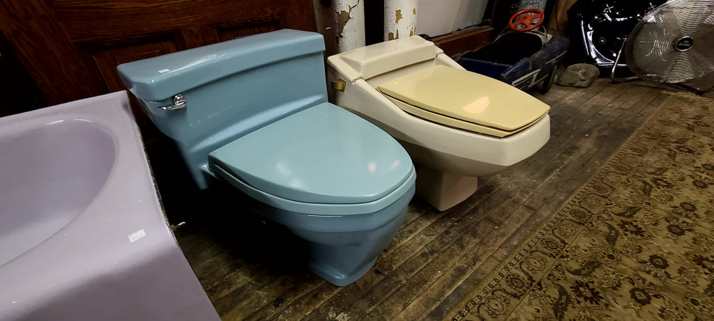 1970’s Era American Standard Carlyle 1Piece and a Kohler Rochelle