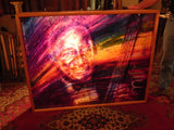 Phenomenal 3 Dimension Lit Painting of Jazz Bassist Milt Hinton by David Armstrong