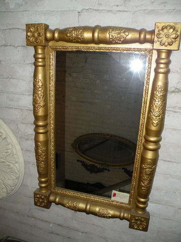 Antique Gilt Federal Styled Wall Mirror