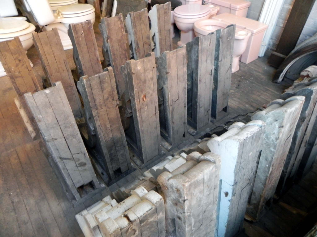 Large Antique Exterior Cedar Eave Scroll Brackets Toledo