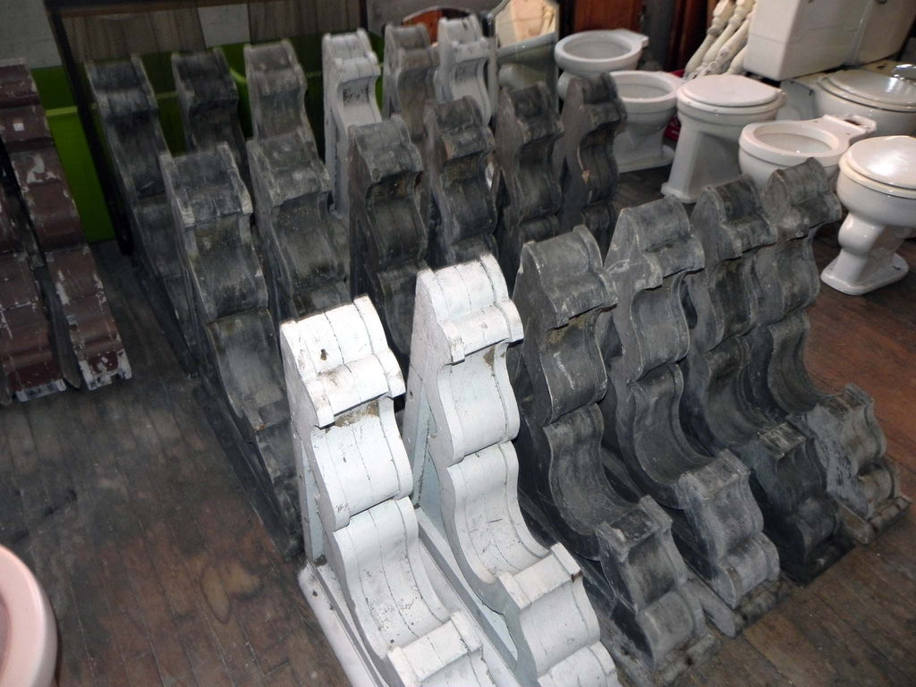 Large Antique Exterior Cedar Eave Scroll Brackets Toledo