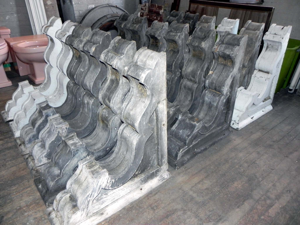 Large Antique Exterior Cedar Eave Scroll Brackets Toledo