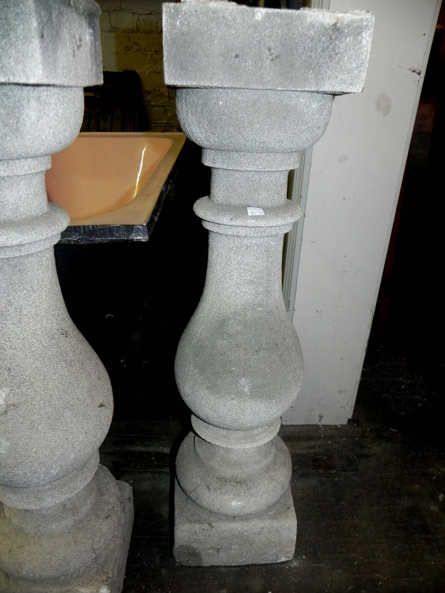 Early Vintage 20th Century Solid Turned Limestone Balusters – Toledo ...