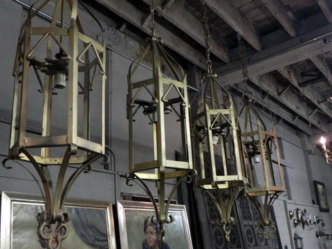 Large Vintage Gothic Church Lantern Lights