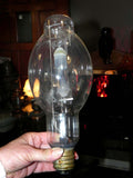 Extra Large Vintage 400 watt Sylvania Mercury Street Light Bulb