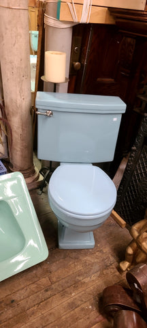Vintage Standard Compton Toilet in Dresden Blue