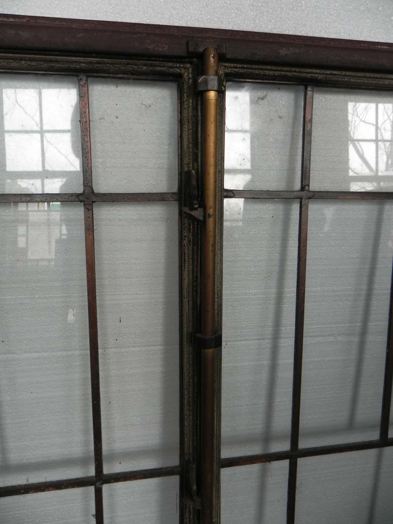 Large Vintage Arts & Crafts Styled Leaded Casement Windows Toledo